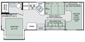 2016 Thor Motor Coach Freedom Elite 26FE, $ 49,800