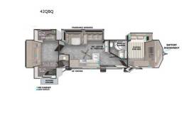 2023 Forest River Salem Villa 42QBQ, $ 45,800