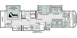 2019 Thor Motor Coach Palazzo 37.4, $ 152,000