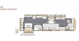 2007 Fleetwood Revolution LE 40V, $ 69,900