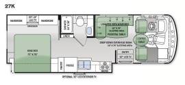 2015 Thor Motor Coach Hurricane 27K, $ 30,000