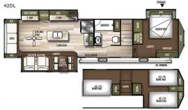 2022 Wildwood Grand Lodge 42DL, $ 35,500
