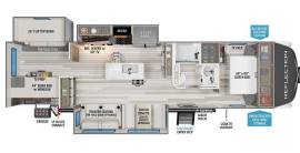 2021 Grand Design Reflection 312BHTS, $ 40,000