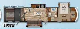 2015 Grand Design Momentum 385TH, $ 38,000