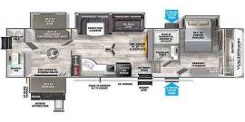 2023 Forest River Wildwood Heritage Glen 356QB, $ 50,000