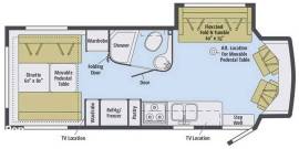 2016 Winnebago Aspect 27D, $ 56,900