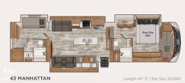 2022 DRV Mobile Suites 43 Manhattan, $ 89,500