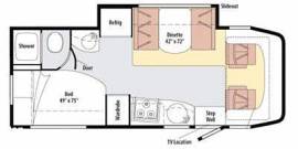 2013 Winnebago View 24J, $ 58,400