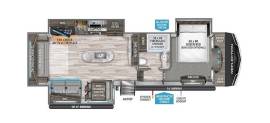 2022 Grand Design Reflection 337RLS, $ 46,000