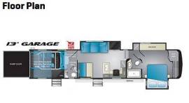 2020 Heartland Road Warrior Toy Hauler 414, $ 54,000