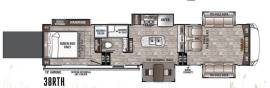 2020 Cedar Creek Hathaway 38RTH Toy Hauler, $ 61,100