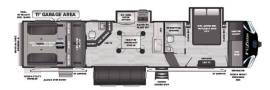 2022 Keystone Fuzion 373 Toy Hauler, $ 66,700