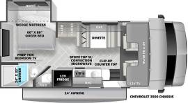 2018 Forest River Sunseeker LE 2250S, $ 45,000