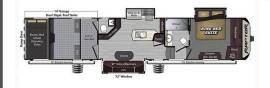 2018 Keystone Raptor 398TS, $ 57,500