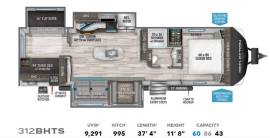 2021 Forest River Reflection 312BHTS, $ 41,500