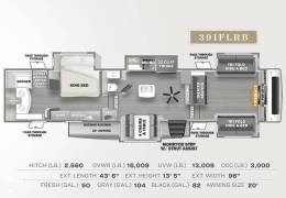 2022 Forest River Sandpiper 391FLRB, $ 80,800