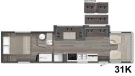 2020 Winnebago Minnie Winnie 31K, $ 55,000