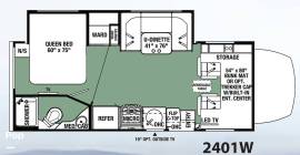 2019 Forest River Forester MBS 2401W, $ 56,000