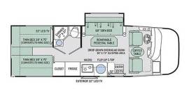 2018 Thor Motor Coach Vegas 24.1, $ 63,500