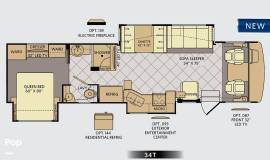 2015 Fleetwood Bounder 34T, $ 67,000