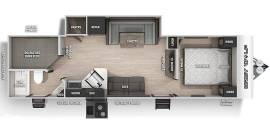 2021 Forest River Grey Wolf 26BRB, $ 18,000