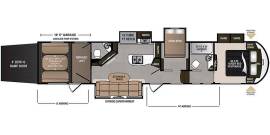2019 Dutchmen Voltage 4205 Bunk Room, $ 68,750
