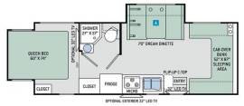 2017 Thor Motor Coach Four Winds 24HL, $ 112,000