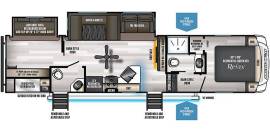 2022 Cherokee Arctic Wolf 321BH, $ 49,400