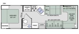 2018 Thor Motor Coach Four Winds 28A, $ 68,900