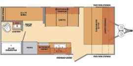 2021 Forest River Shasta 18BH, $ 17,700