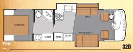 2011 Thor Motor Coach Hurricane 32D, $ 29,900
