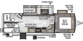 2020 Forest River Flagstaff 27BHWS, $ 24,900