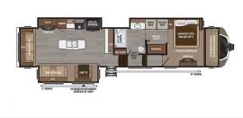 2017 Keystone Montana 3810MS, $ 37,500