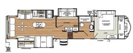 2018 Forest River Sandpiper 372LOK, $ 51,200