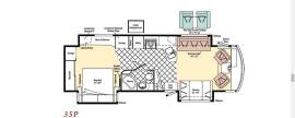 2010 Winnebago Adventurer 35P, $ 44,099