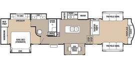 2018 Forest River Cedar Creek 38FLX, $ 56,000