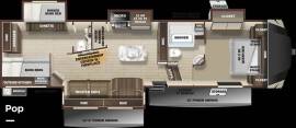 2021 Highland Ridge Mesa Ridge 374 BHS, $ 94,500