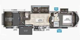 2017 Grand Design Momentum 399th, $ 74,000