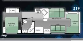 2013 Thor Motor Coach Chateau 31F, $ 45,000