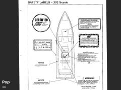 2001 Scarab 302 Sport CCC, $ 55,000.00