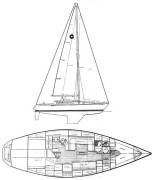 1986 O'day 40 Deep, $ 44,500.00