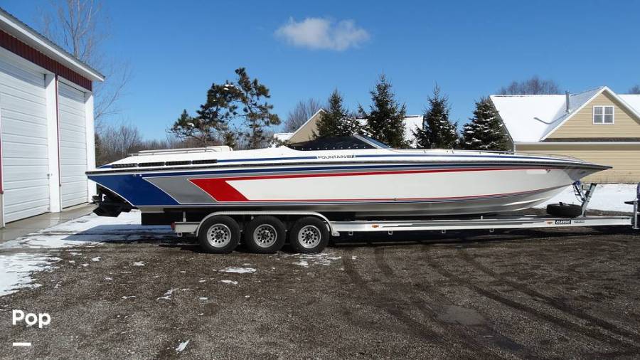 1989 Fountain Fever 38, $ 54,999.00