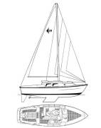 1972 Westerly 26 Centaur, $ 14,750.00