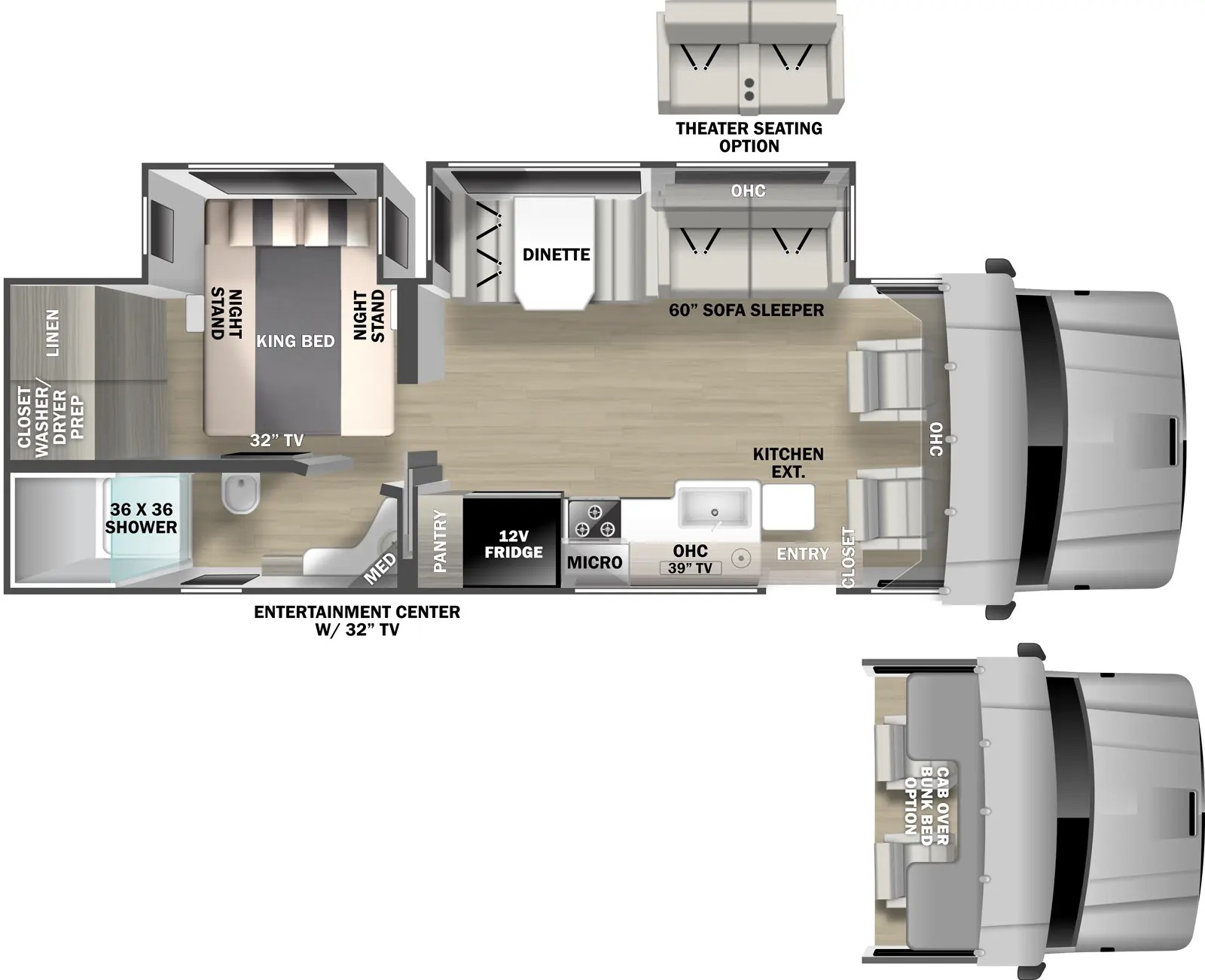 2027 Dynamax Europa 31SS, $ 294,990