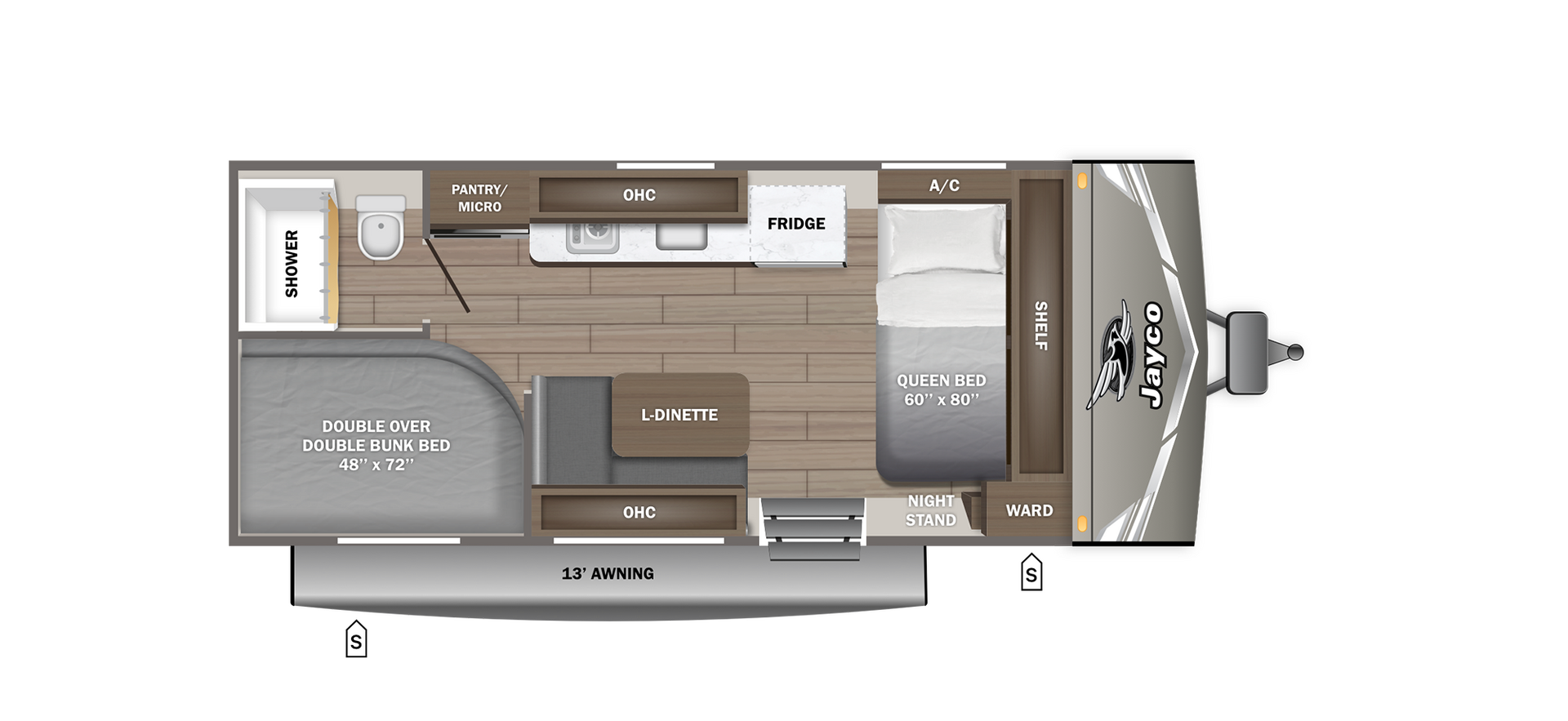 2027 Jayco Jay Flight 172DB Sport Edition, $ 15,999