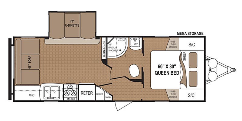 2015 Dutchmen Aspen Trail 2460RLS, $ 6,995
