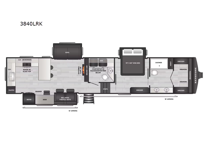 2026 Keystone Sprinter 3840LRK, $ 93,467