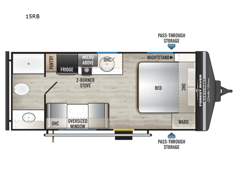 2027 East To West Della Terra 15RB, $ 32,366