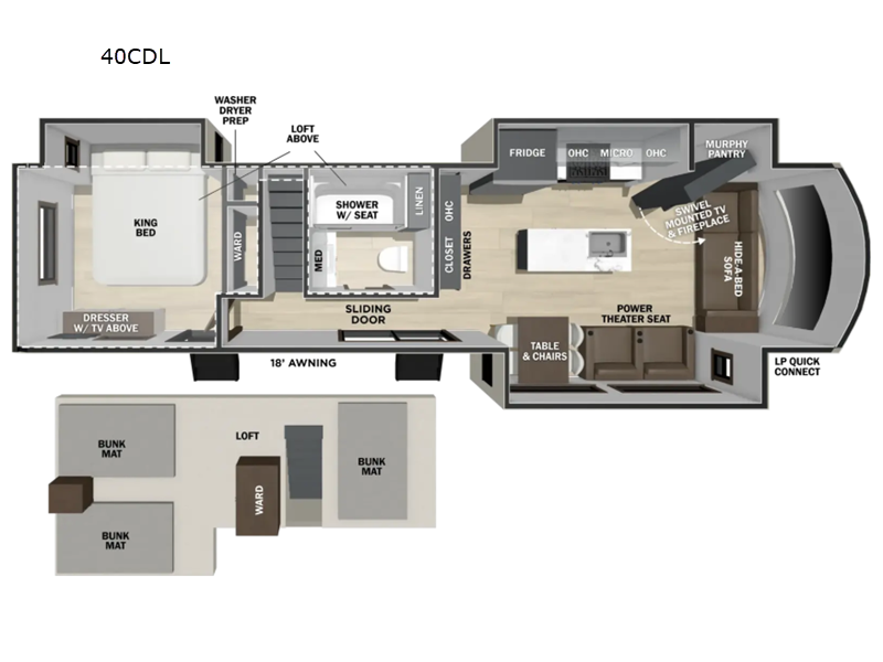 2027 Forest River Cedar Creek Cottage 40CDL, $ 137,371