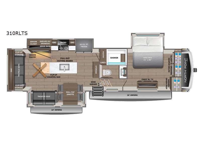 2027 Jayco North Point 310RLTS, $ 135,518
